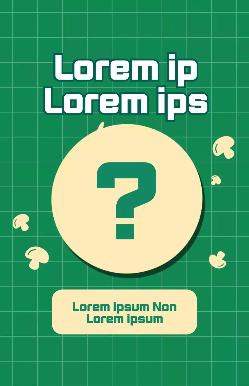 Promover um novo menu de saladas com um fundo verde axadrezado