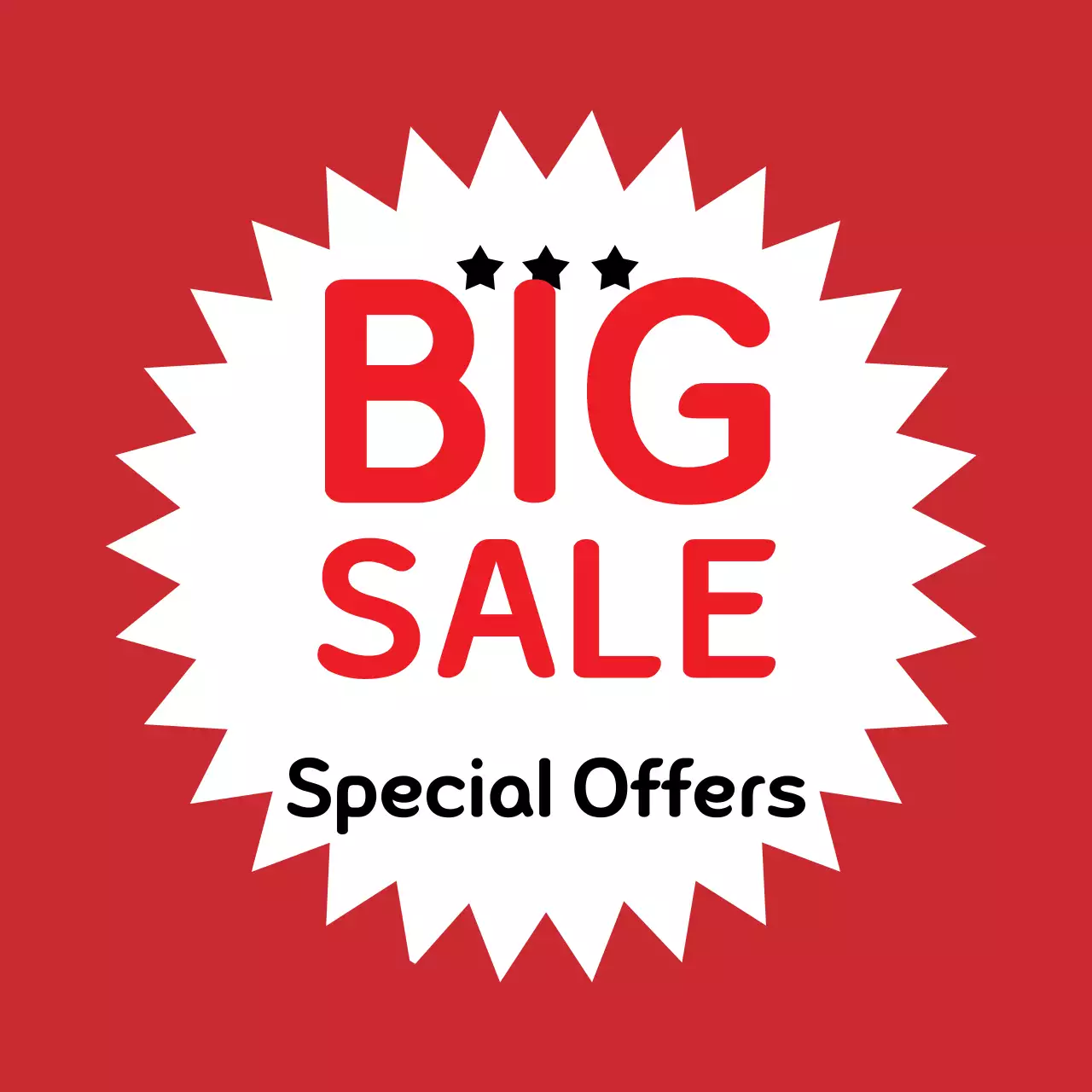 Big Sale Deals in Red