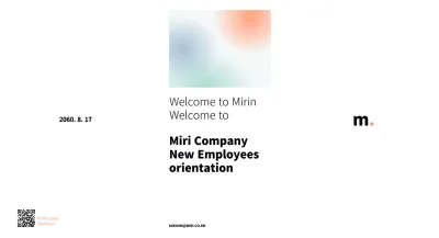 Simple gradient business orientation