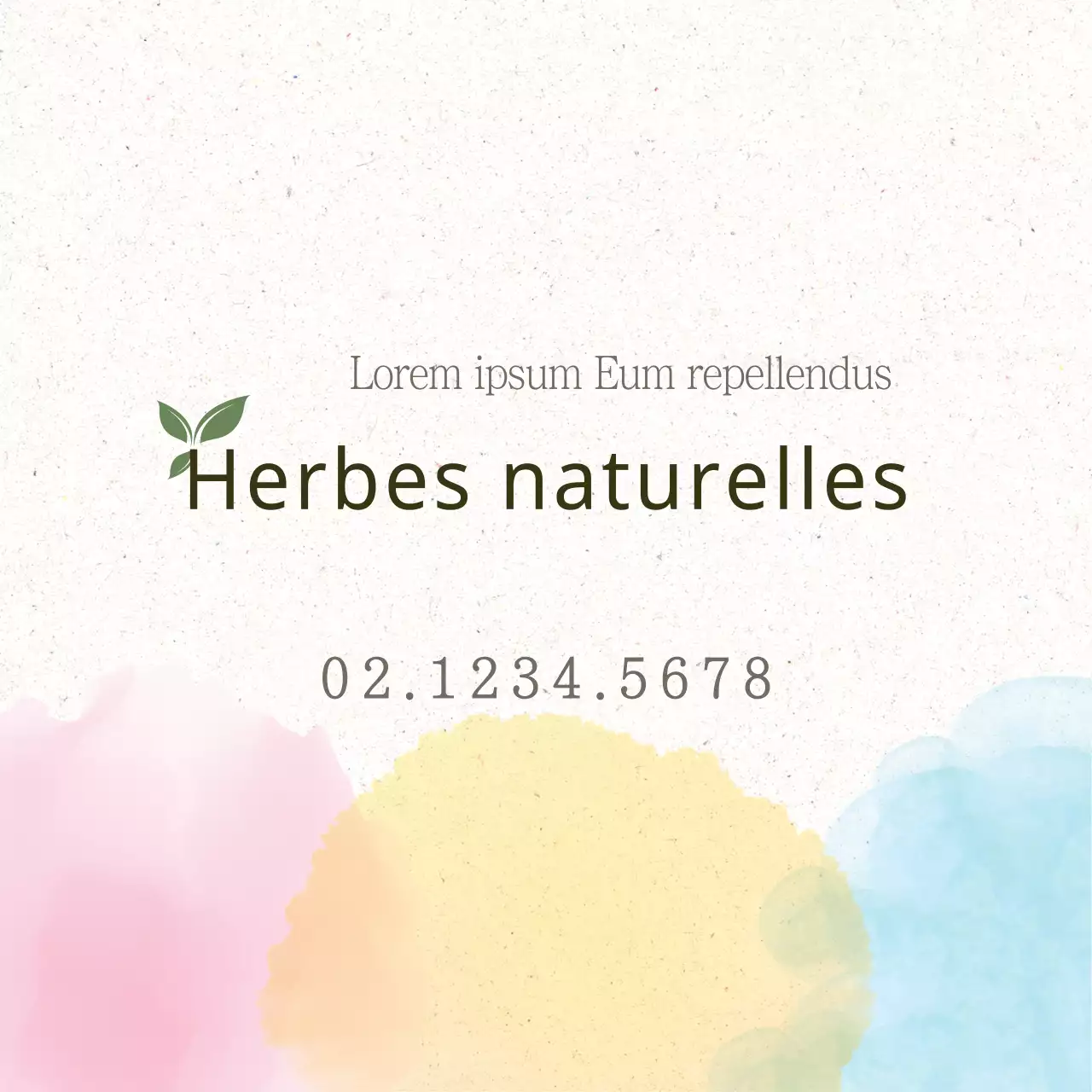 Herbes naturelles