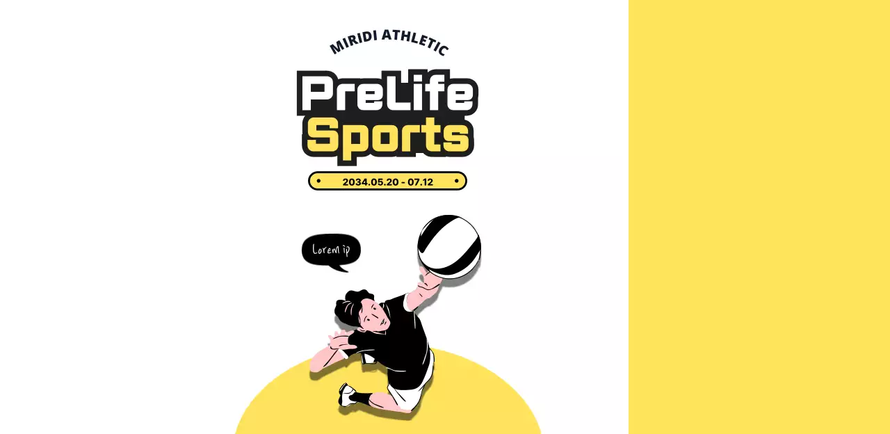 Designing a bright and energetic label for a sports water bottle at an athletic event.