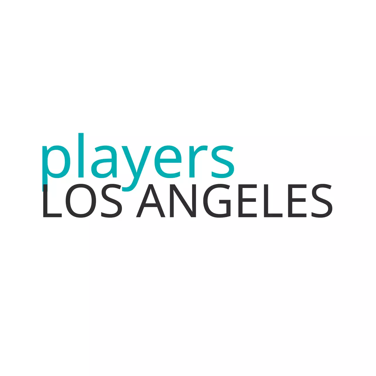 Teal Modern Players Invitation Logo