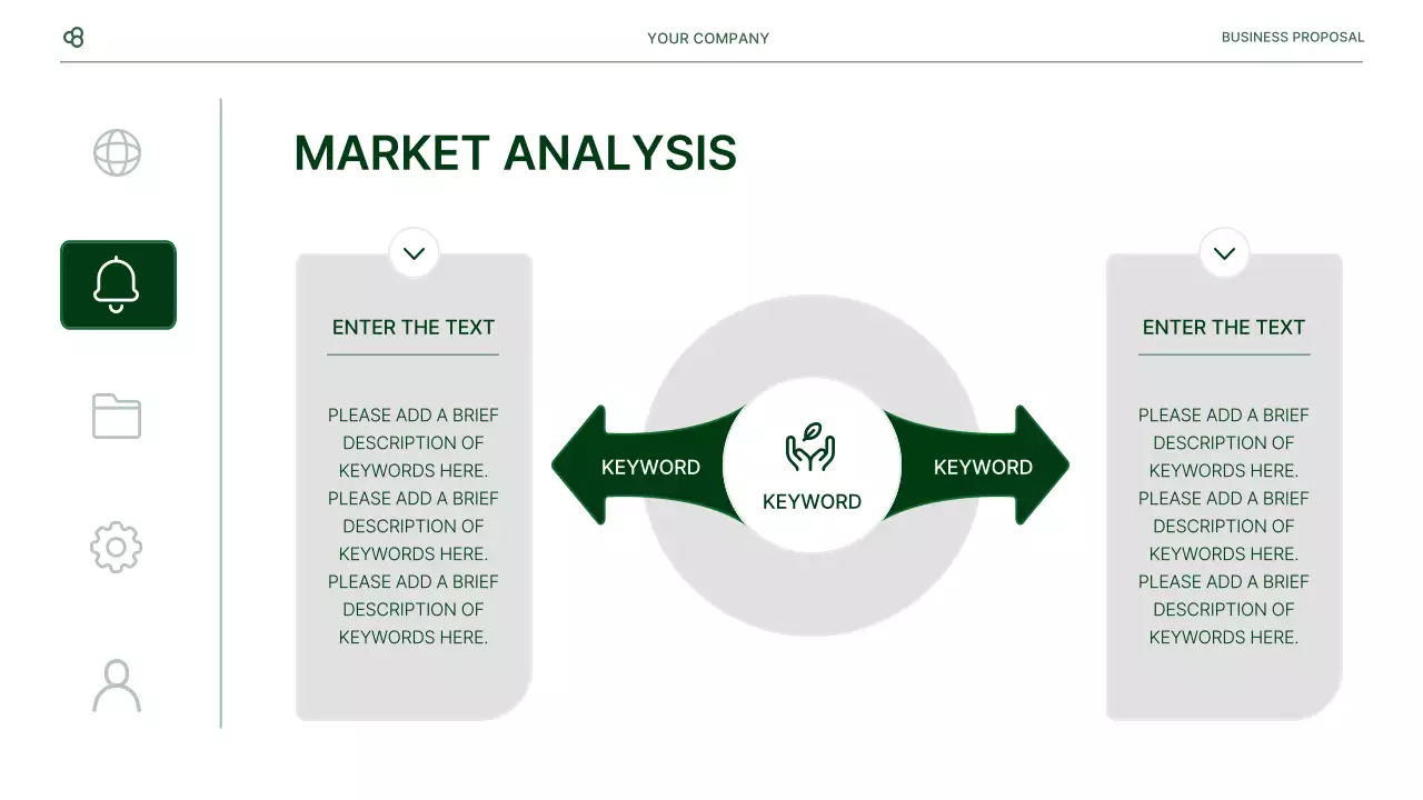 Green Minimal Business Proposal Presentation