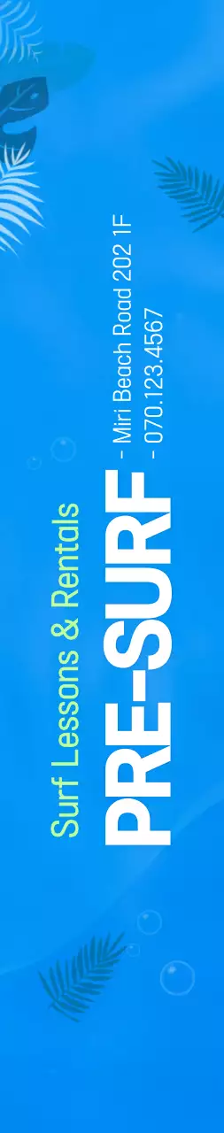 Gaya ilustrasi lautan sederhana dengan warna biru dan merah muda untuk informasi dan promosi selancar