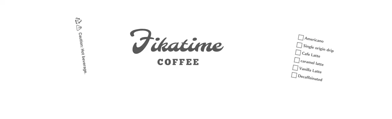 Simple, gray, textual logo