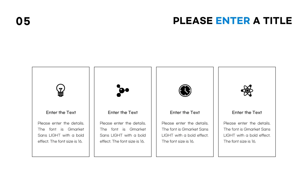 Blue Modern Template Presentation