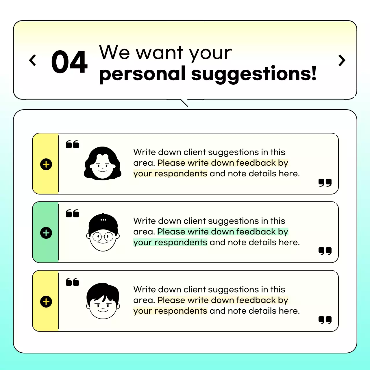 Colourful Modern Survey Report Instagram Carousel