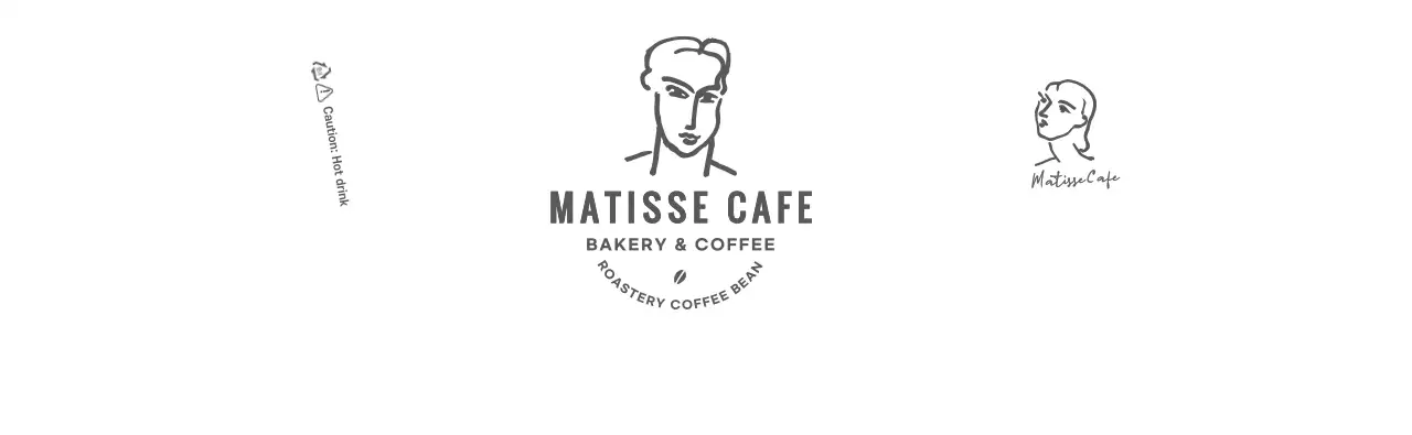 Brown's Masterpiece Drawing Cafe Logo Concept