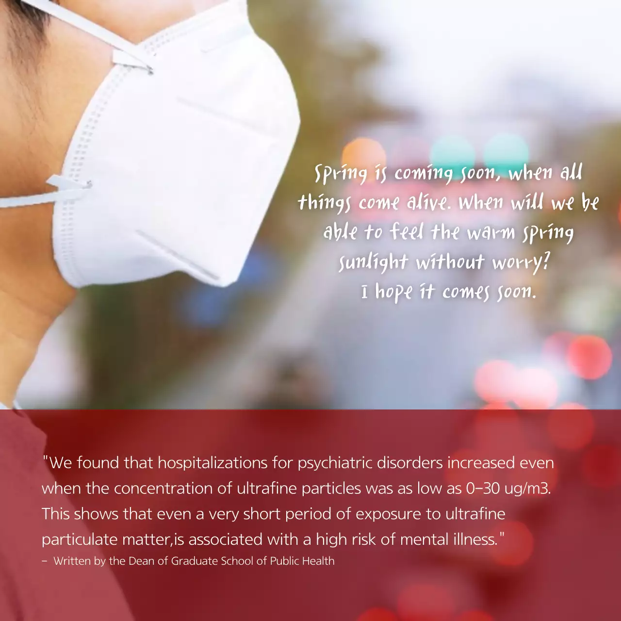 Red Modern Health Announcement Instagram Carousel