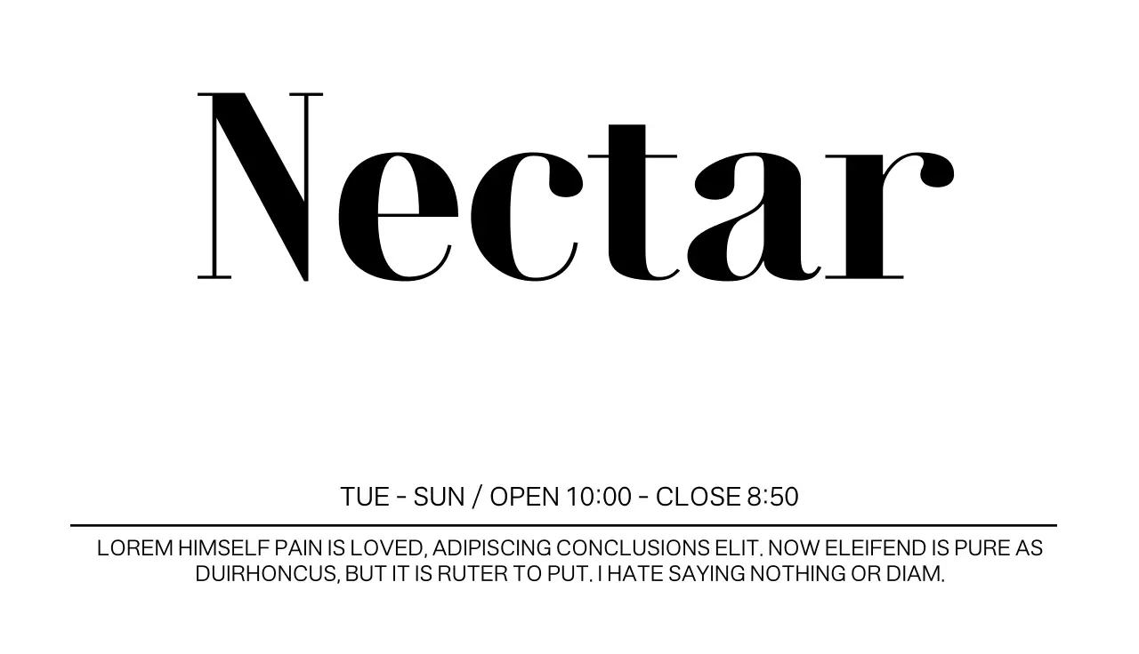 Kartu nama dalam bahasa Inggris dengan warna aksen yang berani