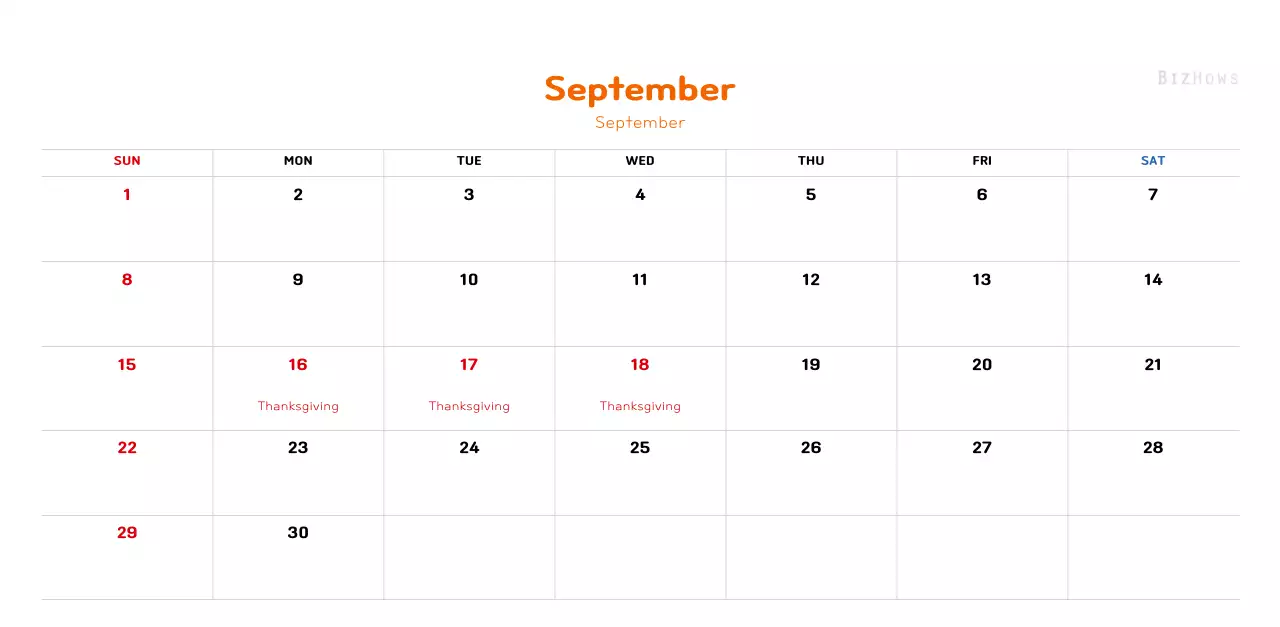 New Year's calendar with a warm, illustrated feel