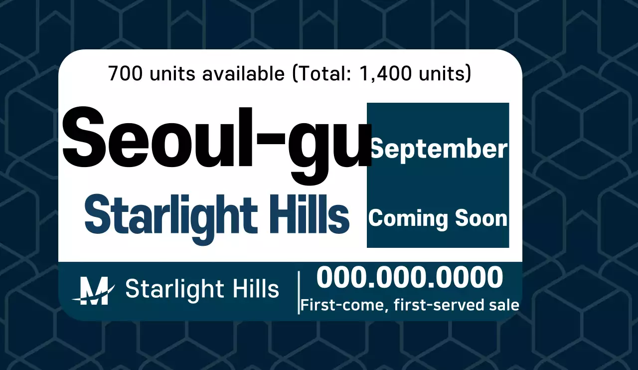 Rancang iklan penjualan yang mudah dibaca dengan pola poligonal