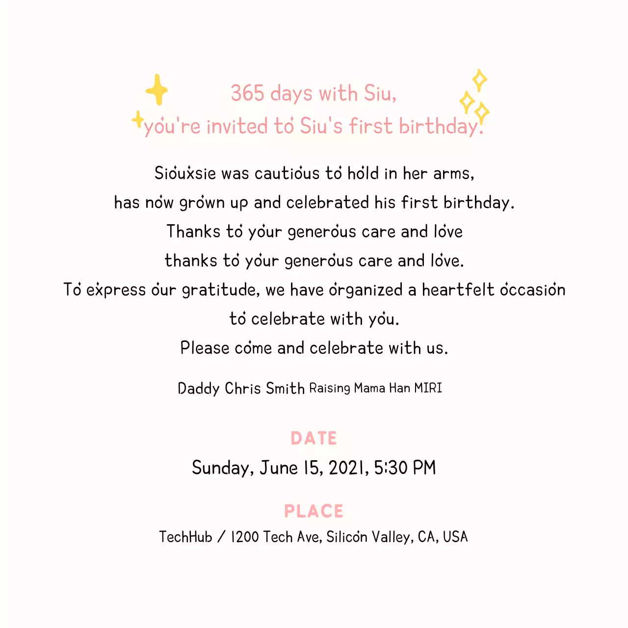 Cartão de aniversário giro