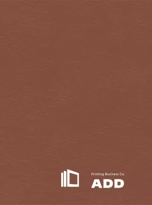 Pezzo promozionale aziendale concettuale con simbolo del logo sotto forma di strati di carta ordinati