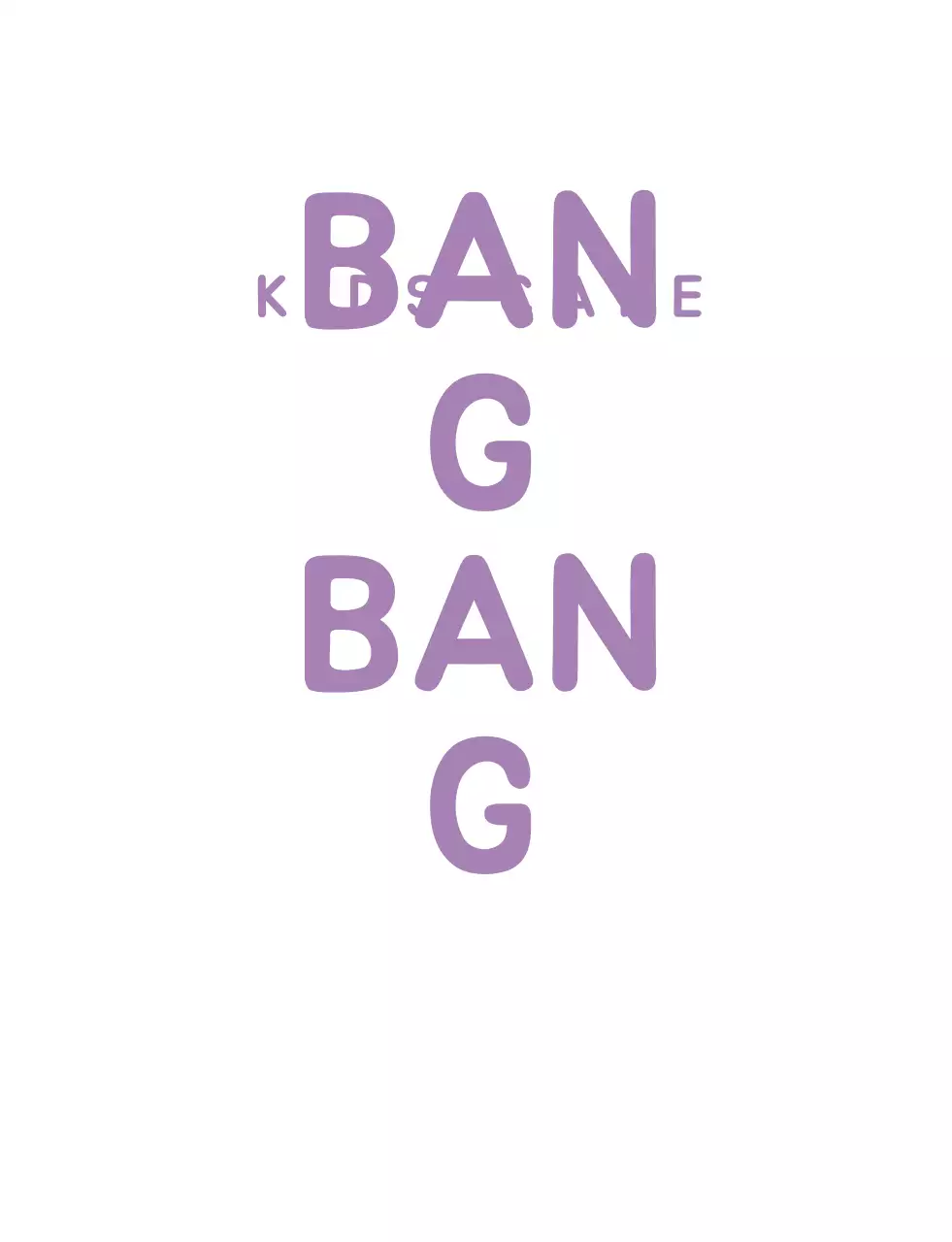 Cute purple logo bear t-shirt for kids cafe