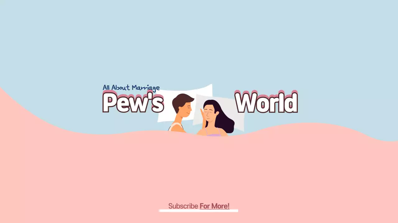 Pink Simple Marriage Vlog YouTube Thumbnail