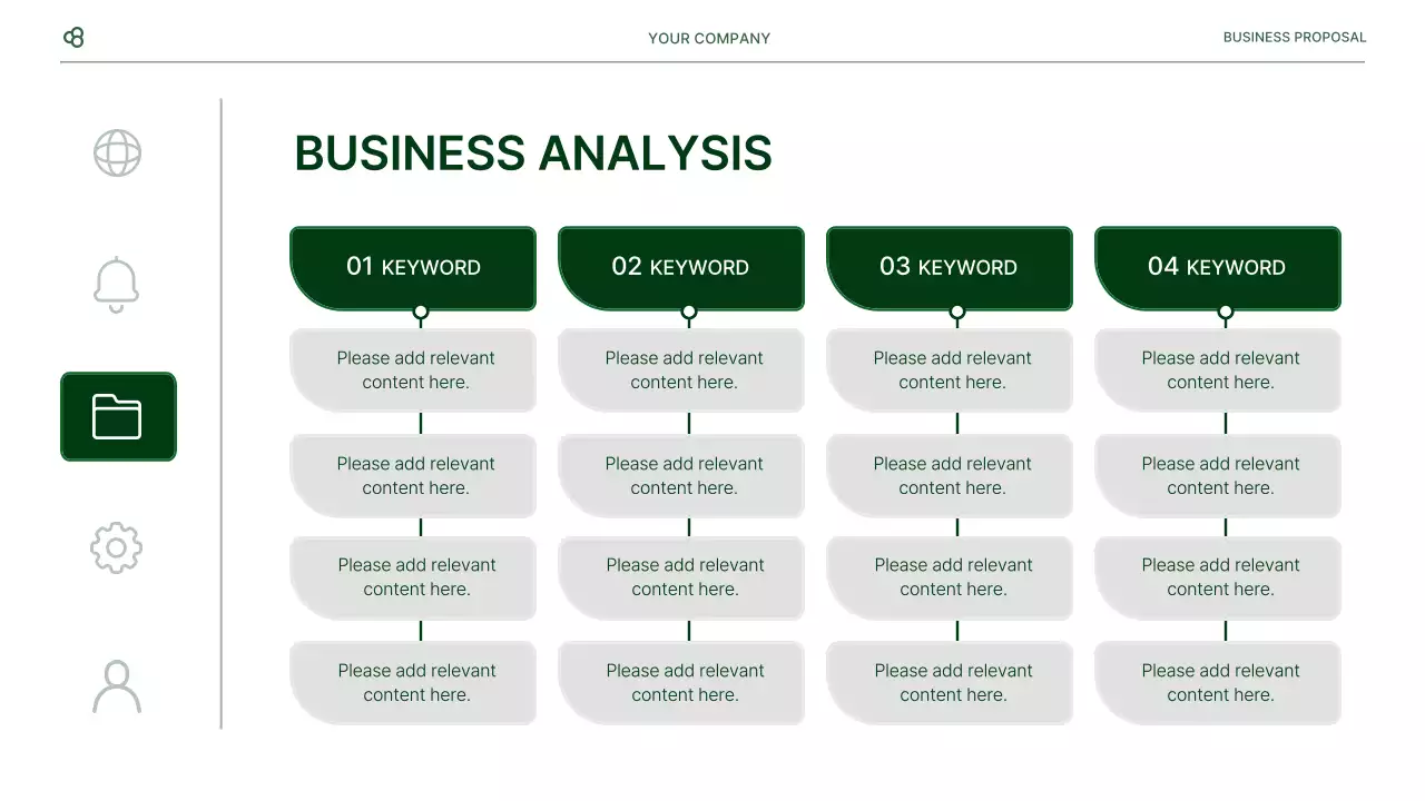 Green Minimal Business Proposal Presentation