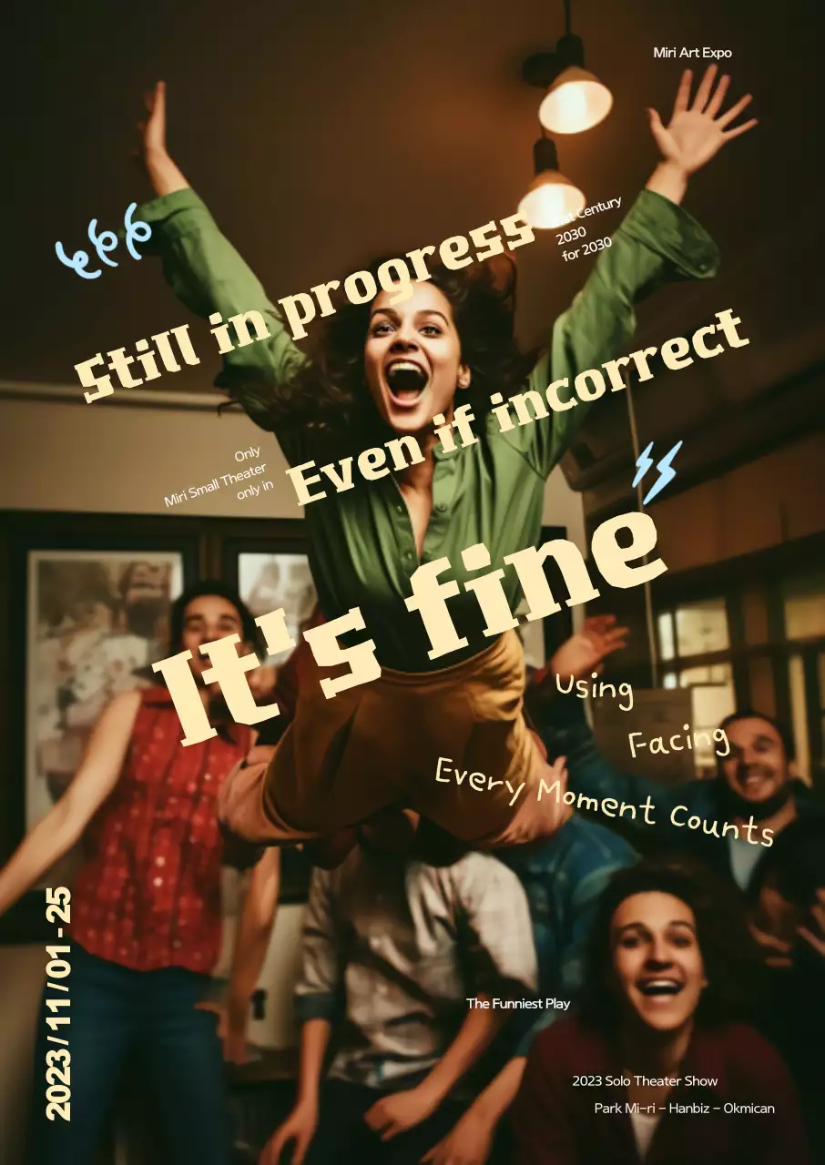 Quảng bá các buổi biểu diễn sân khấu mùa thu với một ý tưởng thú vị