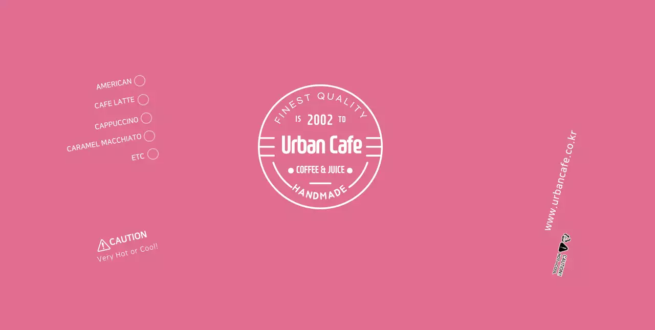 white pink clean symbol cafe