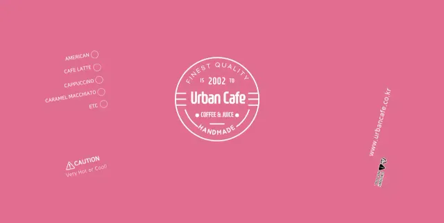 white pink clean symbol cafe