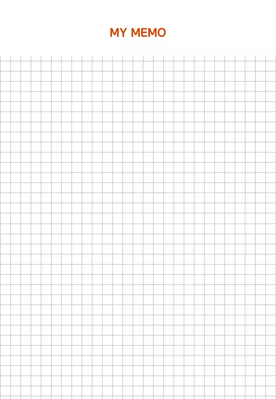 Dòng trắng ghi chú đơn giản