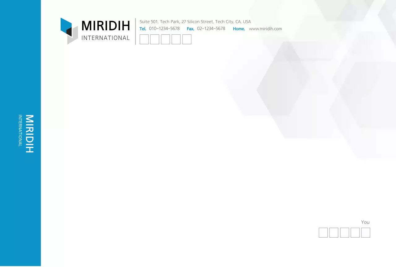 Jaket perusahaan sederhana berwarna biru amplop besar