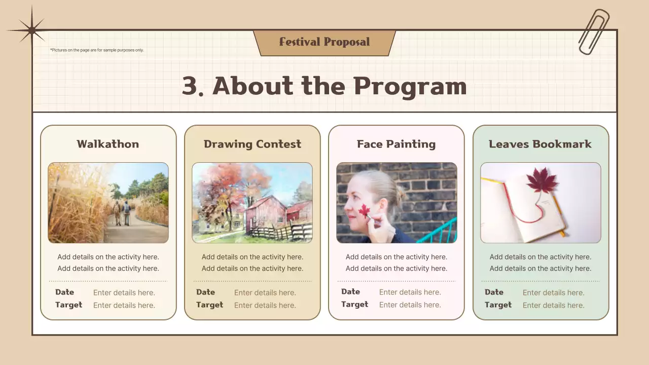 Presentasi Proposal Festival Vintage Berwarna-warni