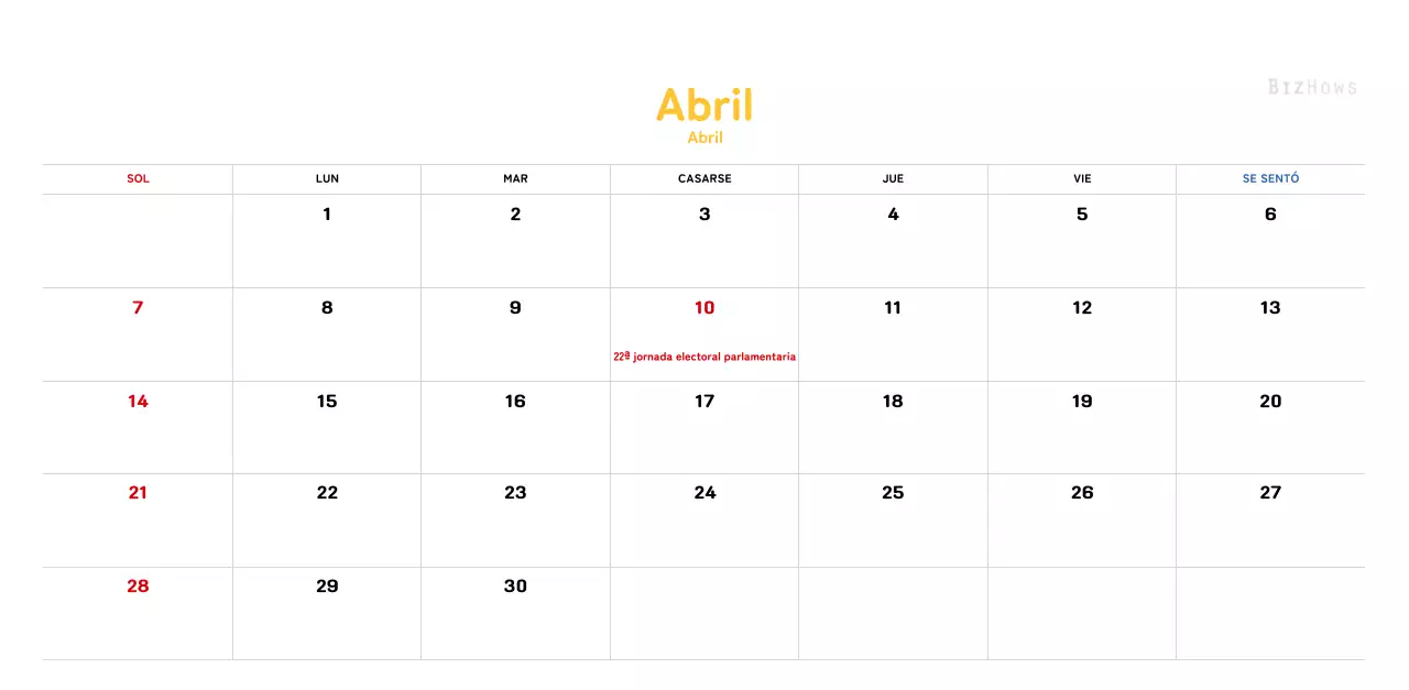 Un cálido calendario ilustrado de Año Nuevo