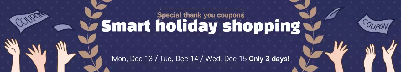 Banner de promoção de feriado retrô vermelho