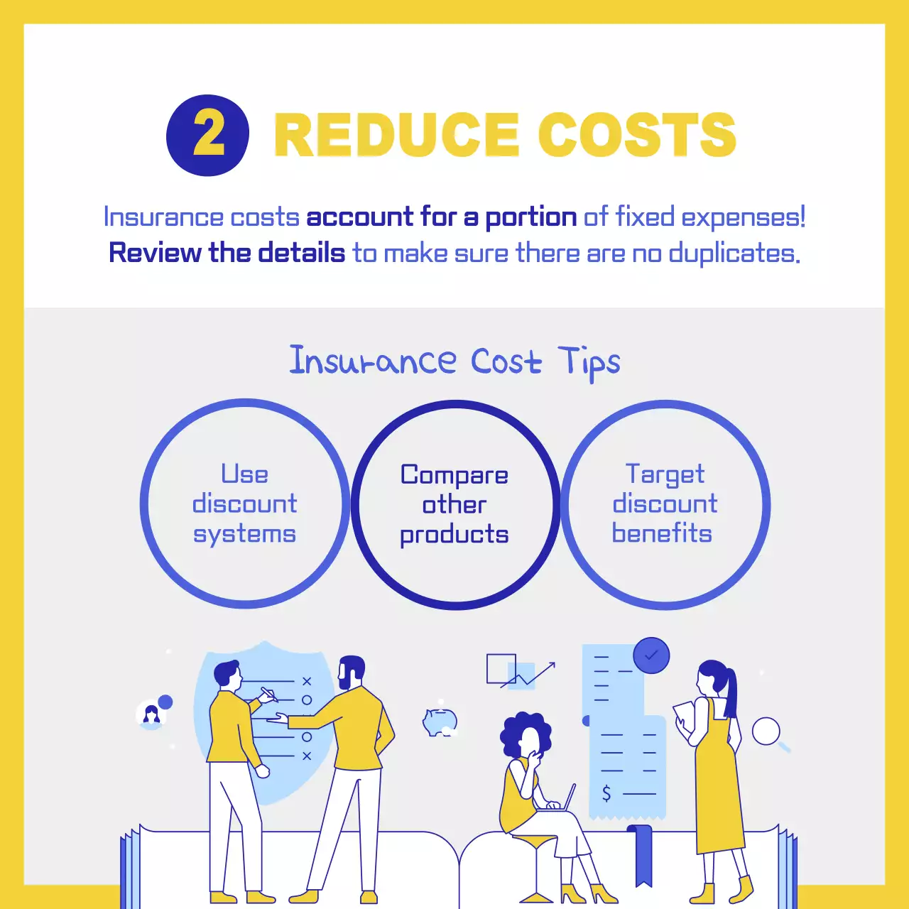 Blue Modern Finance Manual Instagram Carousel