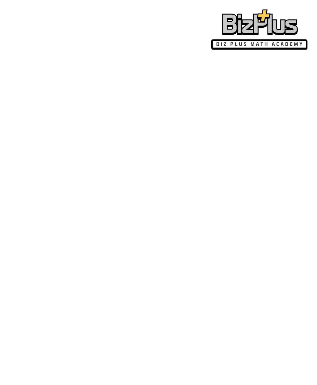 Logo sekolah matematika yang bersih dan sederhana dengan warna abu-abu dan kuning