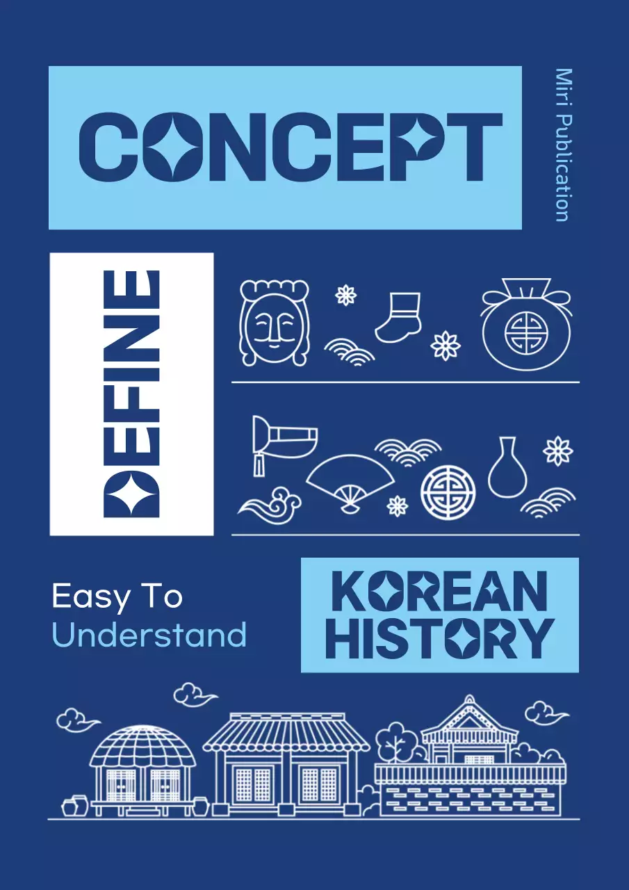 Blue Cultural History Guide Book Cover