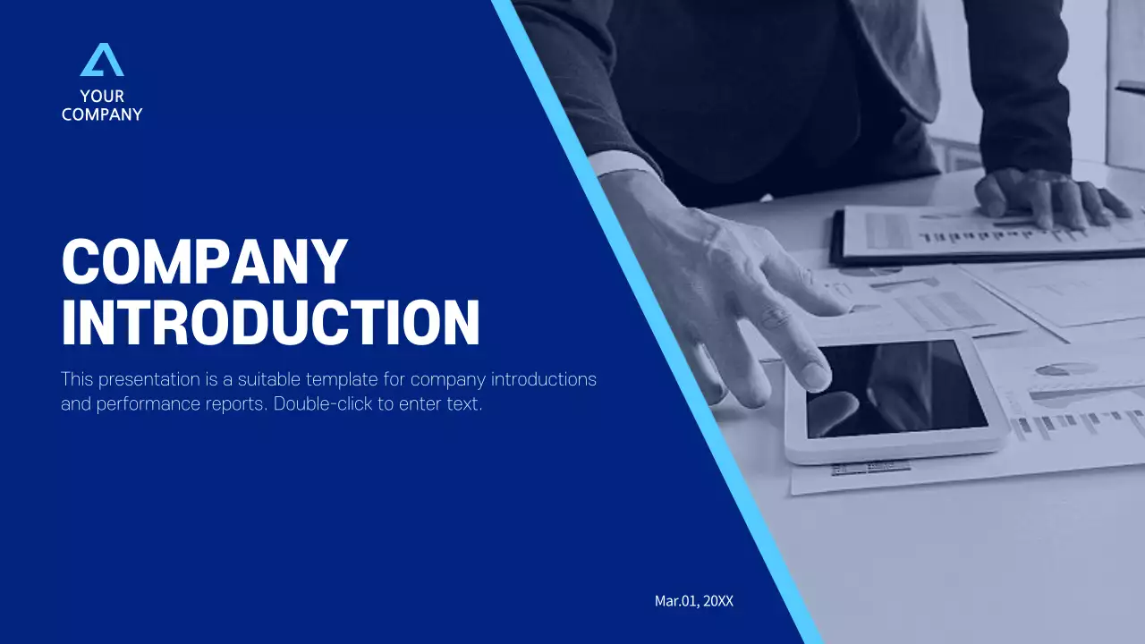 Profil perusahaan yang minimalis