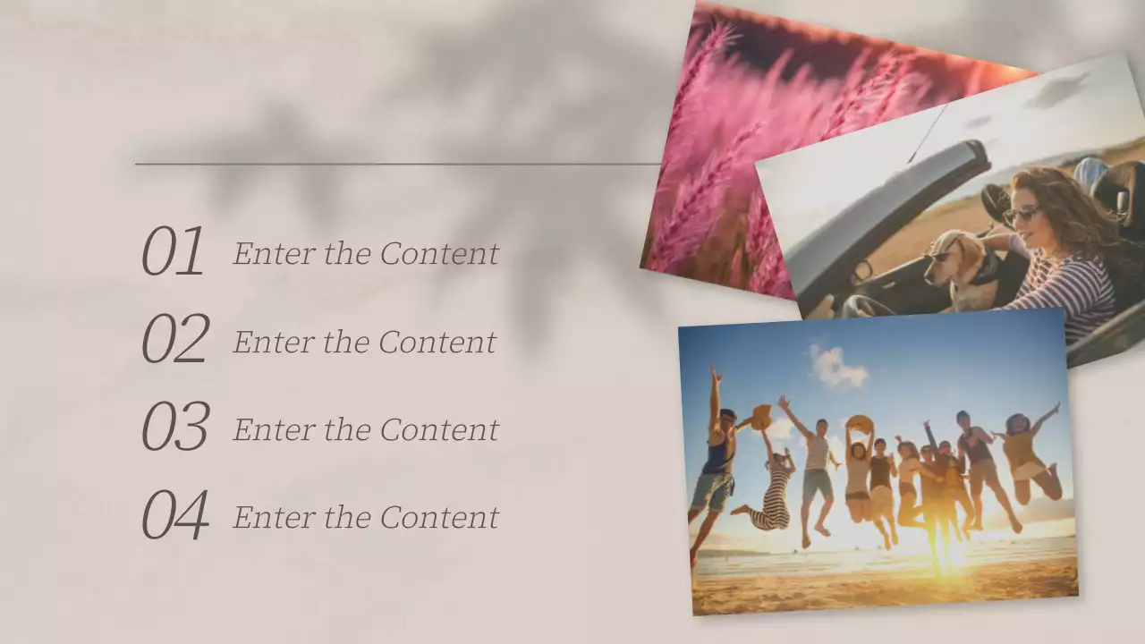 Beige Minimal Photography Presentation