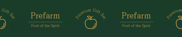 Mẫu logo trang trại phong cách đơn giản với màu xanh đậm và màu đất son