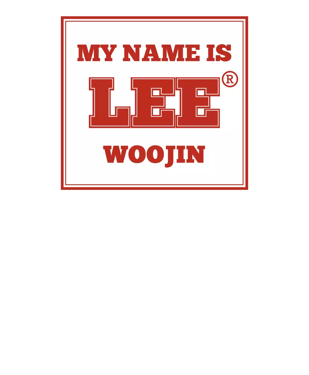 Kaos tim berkonsep simpel dan trendi berwarna merah dan putih