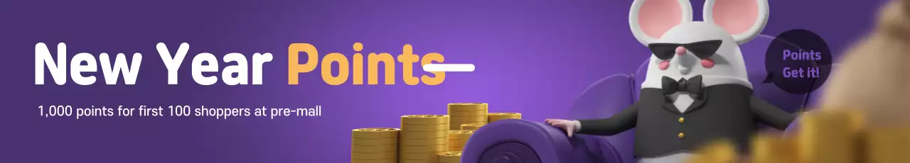 Banner de promoção de compras da moda roxa