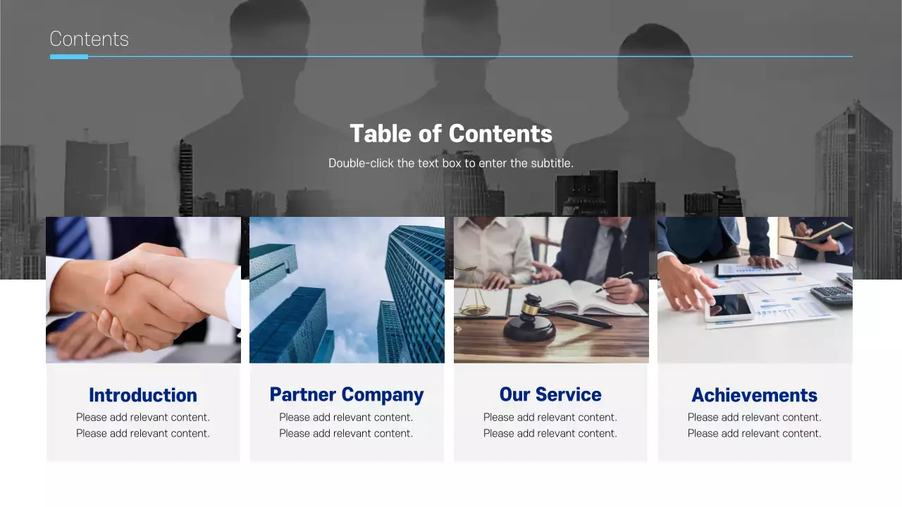 Profil perusahaan yang minimalis