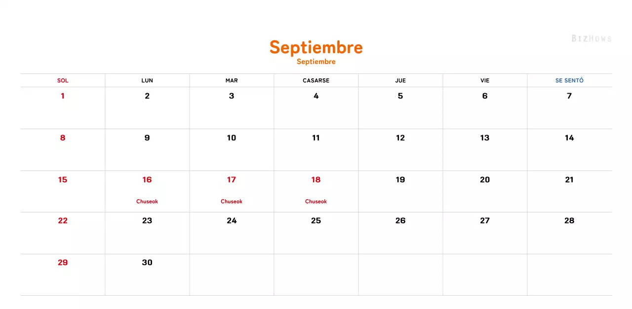 Un cálido calendario ilustrado de Año Nuevo