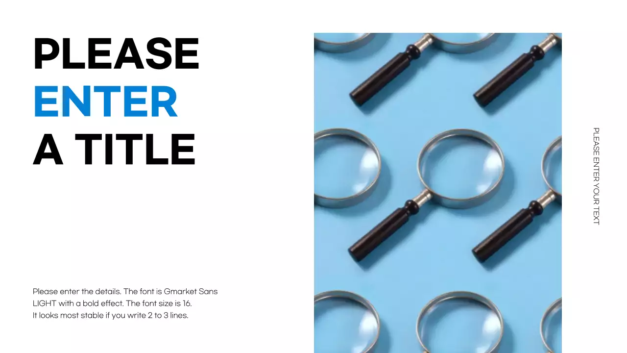 Blue Modern Template Presentation