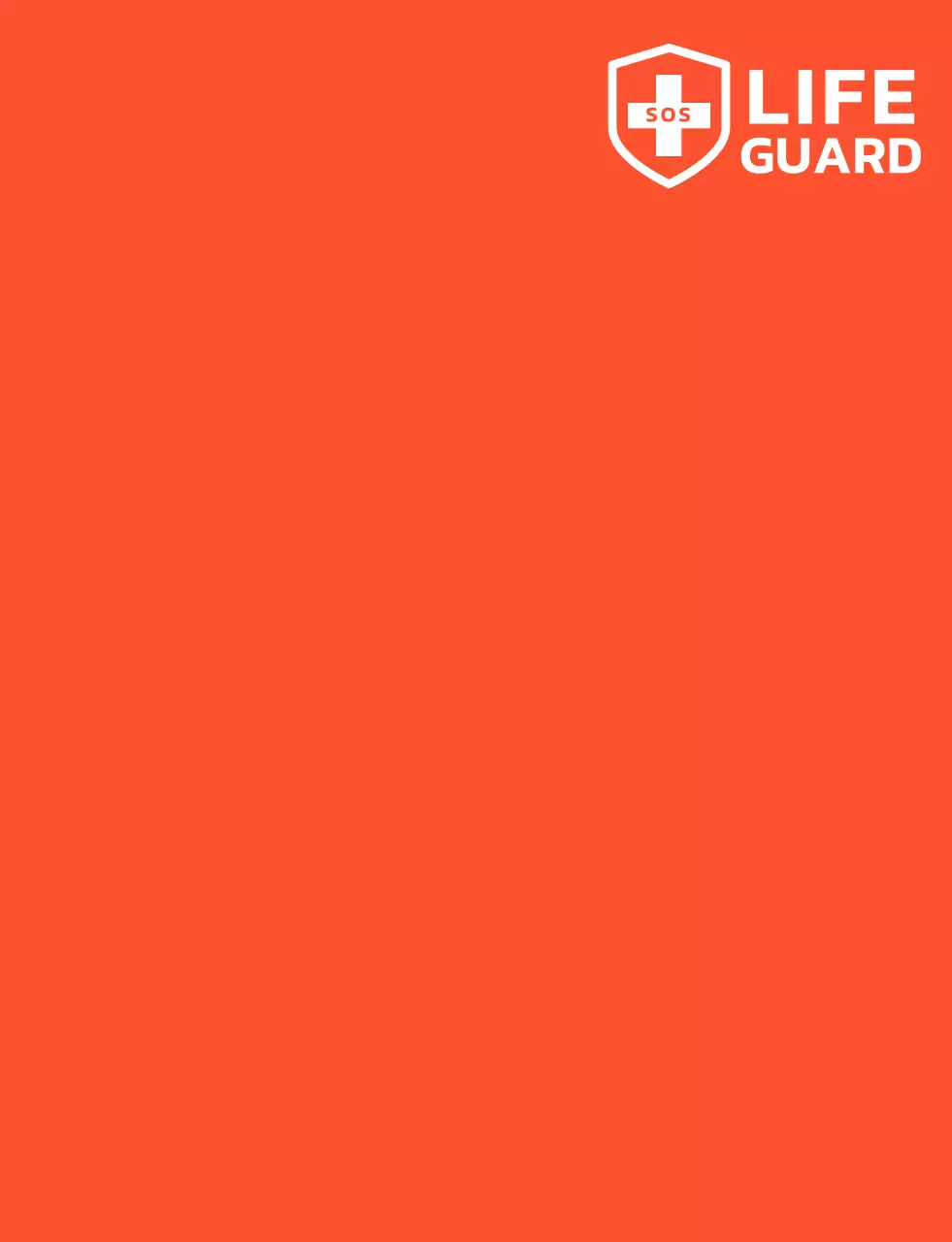 Penjaga pantai berbaju putih