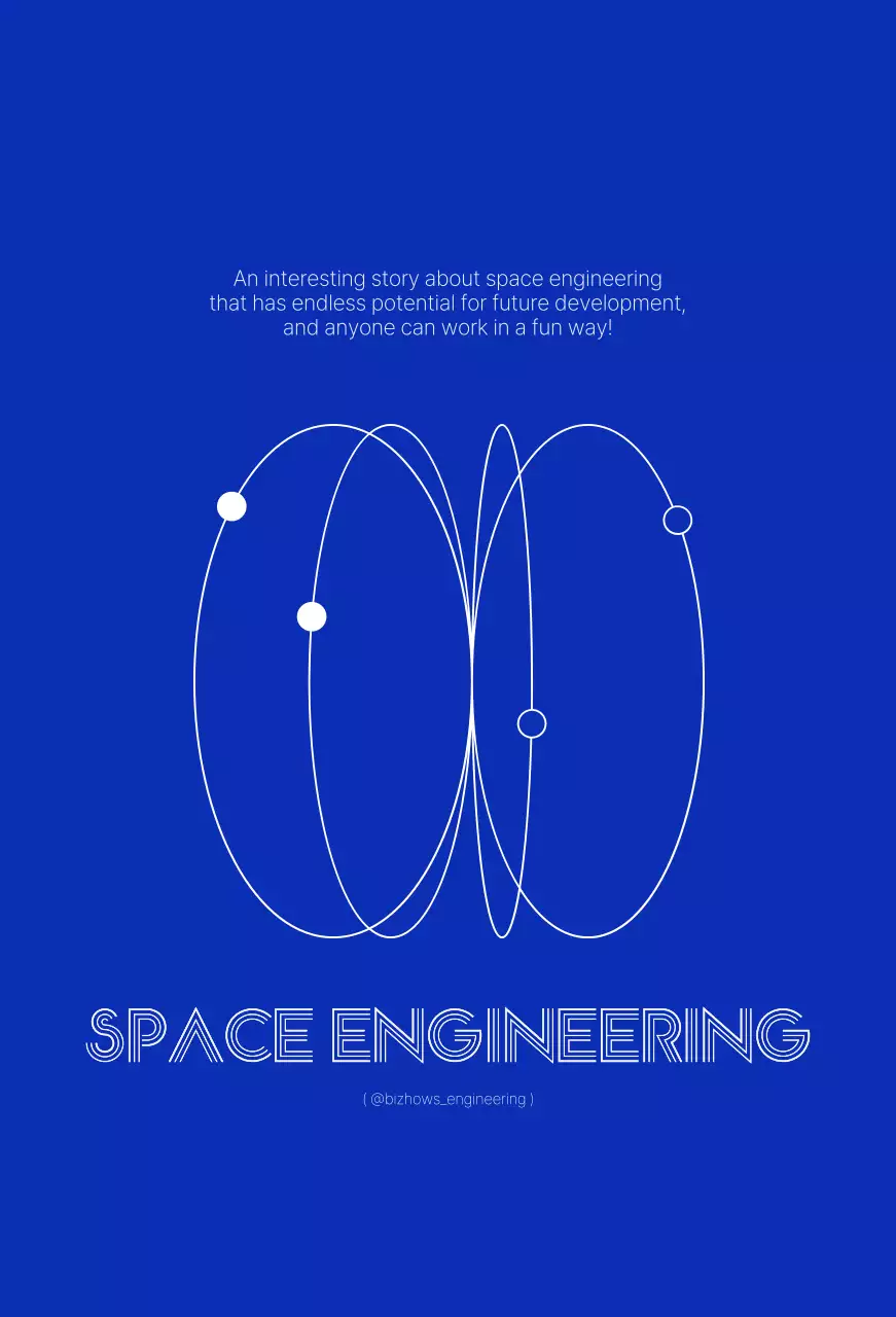 Konsep desain yang sederhana dan bersih dengan warna biru tua dan putih