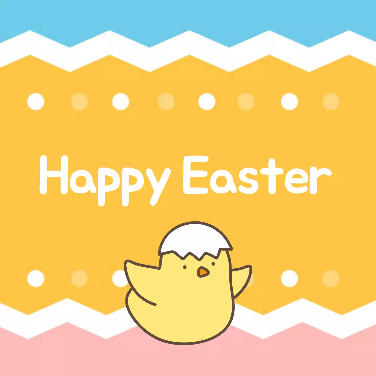 Padrão de autocolantes de Páscoa para a Igreja