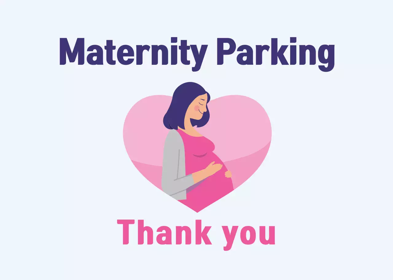 Hình minh họa màu hồng nhạt Phụ nữ mang thai Thông tin xe lên xe