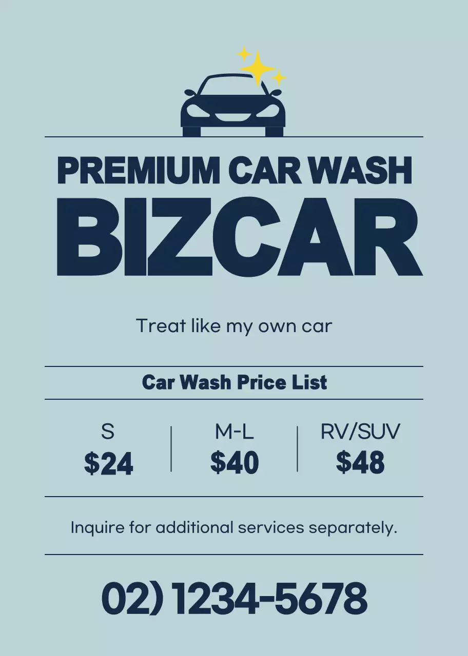 Car seat sheet_carwash1