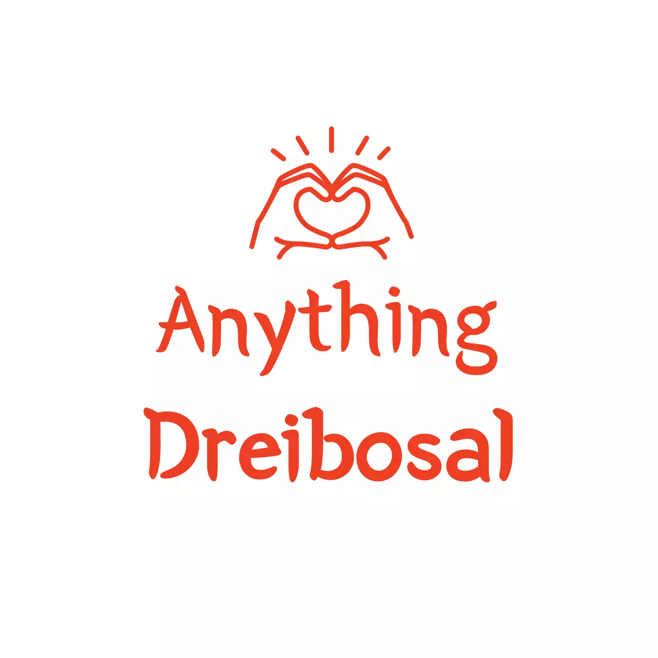 Red Minimal Logo Design Banner