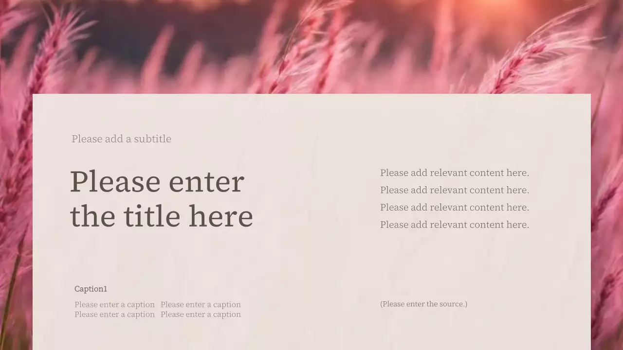 Beige Minimal Photography Presentation