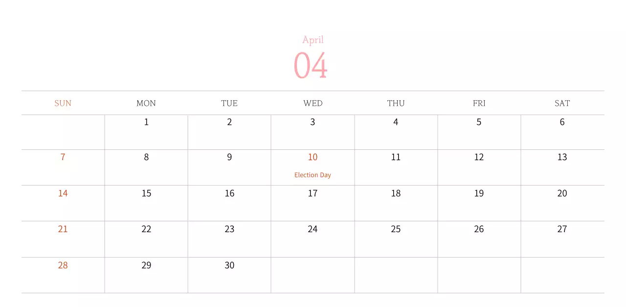 Stamp illustration with a warm concept