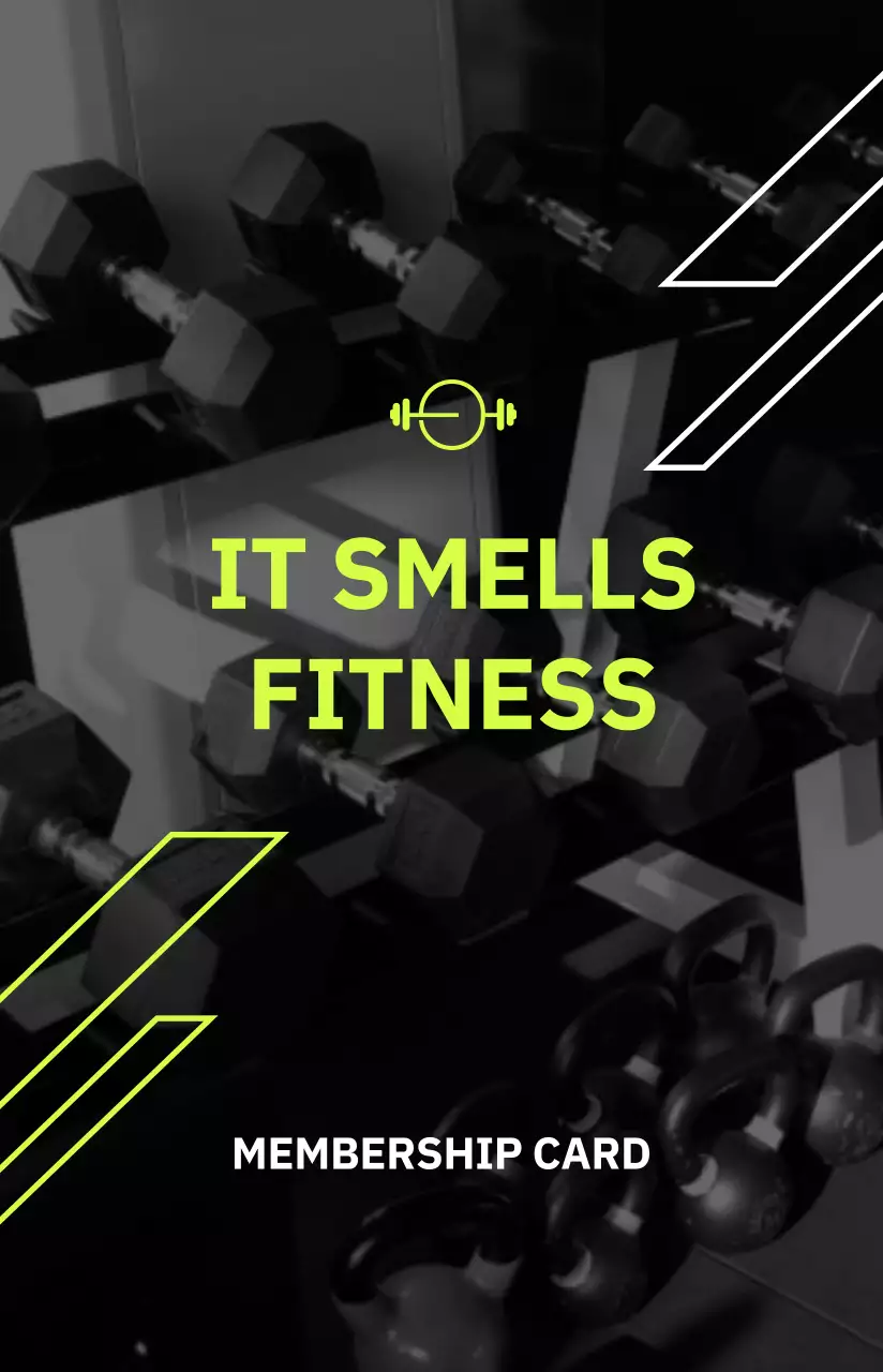 Kartu keanggotaan berwarna hitam dan putih