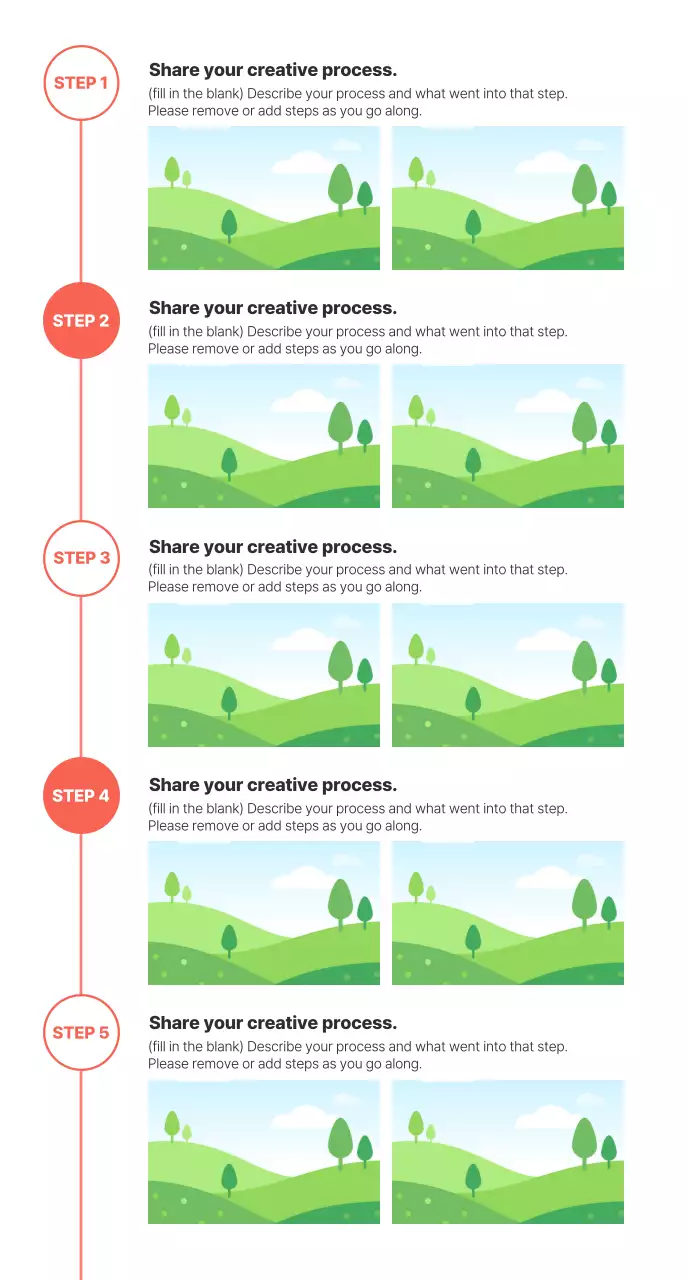 Colorful Modern Creative Guide Banner